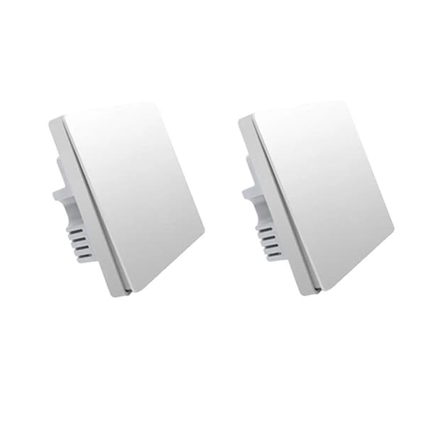 Aqara Smart Vægbryder, ZigBee Kommunikation, 1Tast/2Taster/3Taster Muligheder,C1 Nej Neutral 1X2