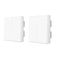 Miniatyrbillede 1 af 2: Smart Switch, Zigbee-forbindelse, Fjernbetjening, D1 Ingen Neutral 2KX2
