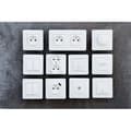 Miniatyrbild 5 av 5: Interrupter automatisé compatible LED - Blanc - Artezo - Zenitech