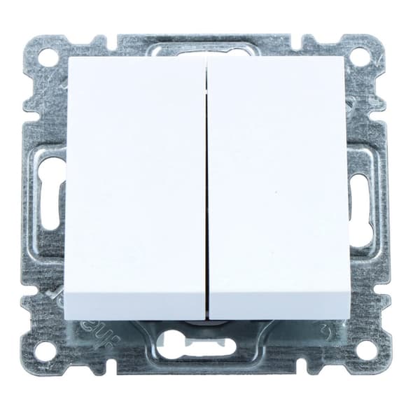 Dobbelt trappeafbryder, hvid LUMINA