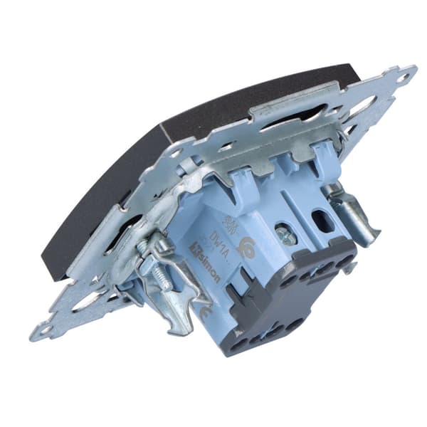 Enpolet afbryder 16AX, antracit Simon54
