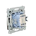 Miniatyrbillede 5 af 5: Enpolet afbryder med LED-baggrundsbelysning (modul) 10AX, antracit Simon54