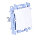 Miniatyrbillede 2 af 4: Dobbelt trykknap (modul) 10 AX, 250 V~, skrueterminaler, hvid Simon10