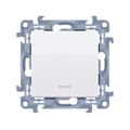 Miniatyrbillede 1 af 4: Enpolet afbryder med LED-belysning (modul) 10AX, 250 V~, skrueterminaler, hvid Simon10