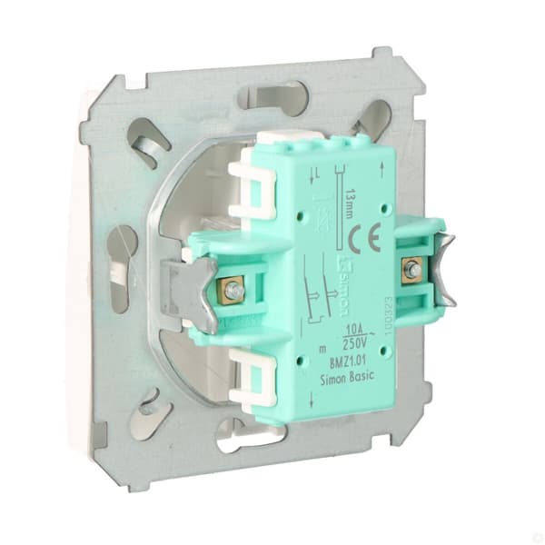 Udløserknap BMZ1.01/11 Basis hvidt modul