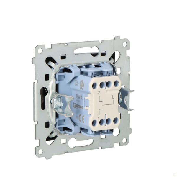 Tre-positions jalousieafbryder 1-0-2 (modul) antracit (metal) Simon54