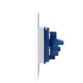 Miniatyrbillede 3 af 6: SKATE Cosmopolitan Skylleknap Alpine White Titanium