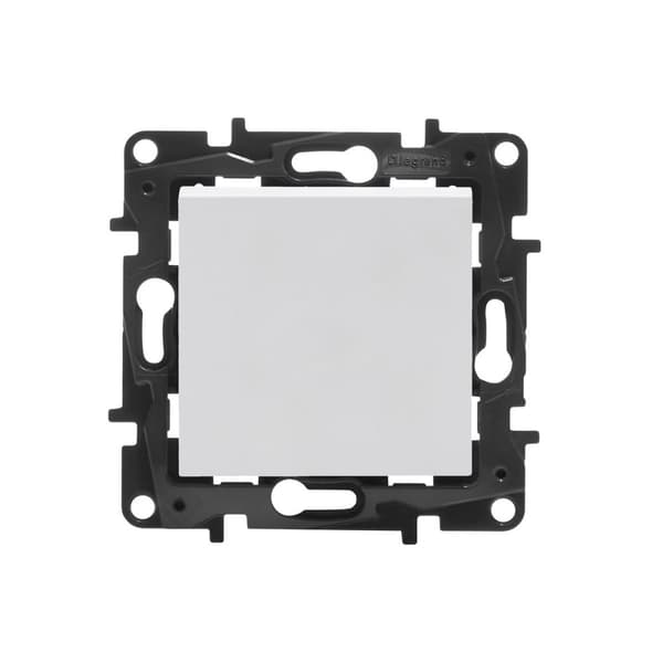 Enkel knapp 6 A - vit, NILOE STEP