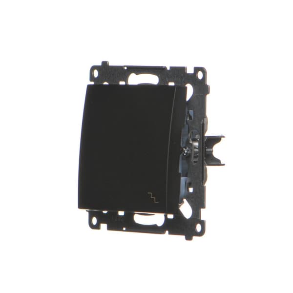 Trappekontakt (modul) 10AX, 250V~, hurtigstik, matsort Simon54