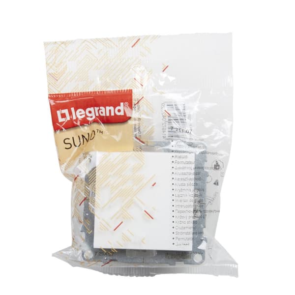 Krydsforbindelse - 10 AX - 250 V~ - skrueterminaler, HVID SUNO