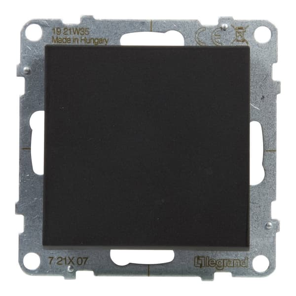 Krydsforbindelse - 10 AX - 250 V~ - skrueterminaler, SORT SUNO