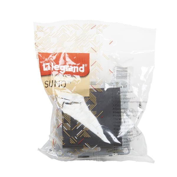 Krydsforbindelse - 10 AX - 250 V~ - skrueterminaler, SORT SUNO