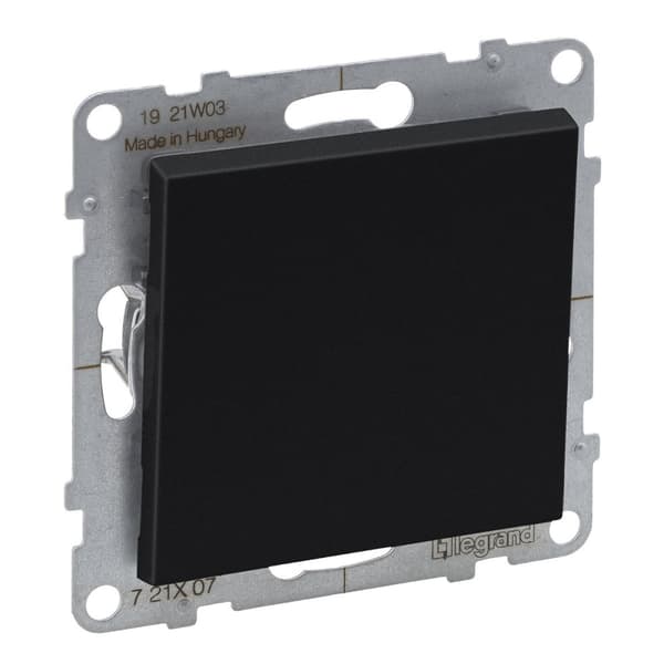 Krydsforbindelse - 10 AX - 250 V~ - skrueterminaler, SORT SUNO