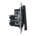 Miniatyrbillede 6 af 7: Krydsforbindelse - 10 AX - 250 V~ - skrueterminaler, SORT SUNO