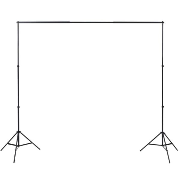 vidaXL Fotostudiosett med 5 fargerike bakgrunner og justerbar ramme