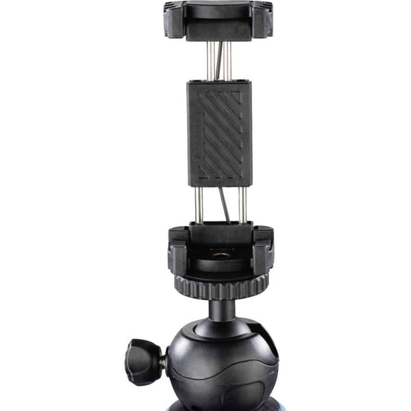 Hama FlexPro Trebensstativ 1/4 Arbetshöjd=16 - 27 cm Svart för Smartphone & GoPro, kulled