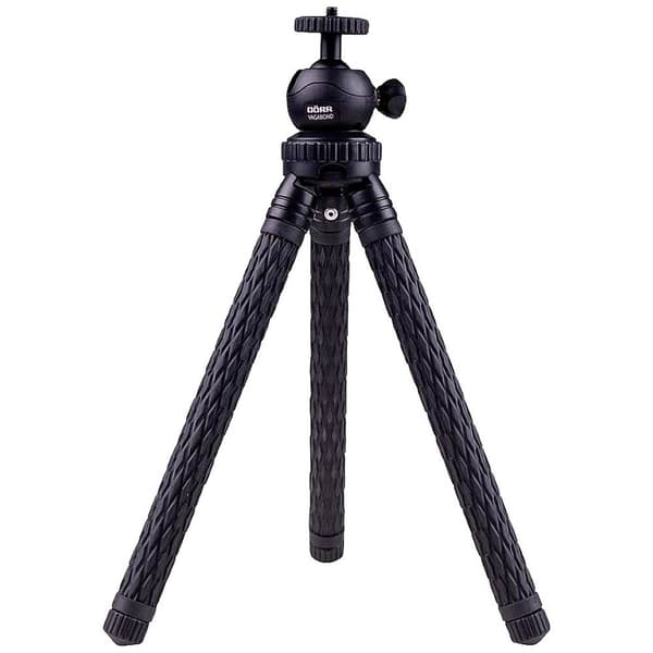 DÖRR Vagabond Ministativ 1/4  Arbetshöjd=23 - 106 cm Svart kulled