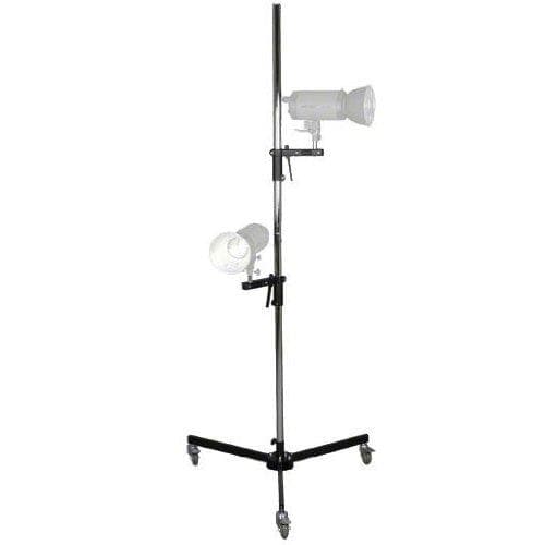 walimex pro Wheeled Tripod with 2 Clamp Holders