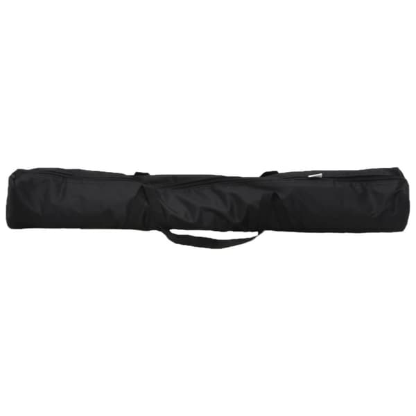 vidaXL Bakgrundsstativ 2 st svart 254x243 cm stål