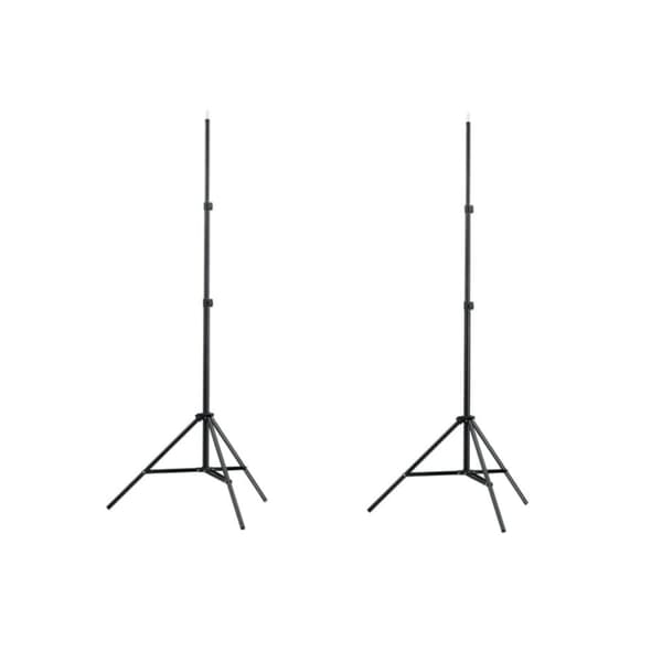 vidaXL Valoteline 2 kpl Korkeus 78 - 210 cm -  Studiotelineet & kiinnikkeet