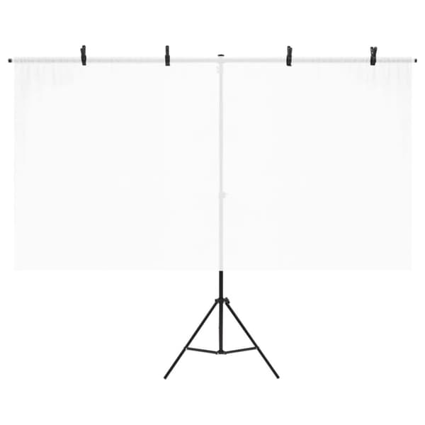 Studiofästen & -stativ - Living T-stativ svart 201x60x(70-200) cm
