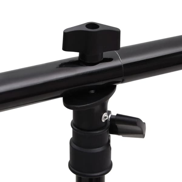 Studiofästen & -stativ - Living T-stativ svart 201x60x(70-200) cm
