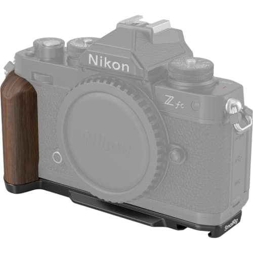 SmallRig 4802 Wooden L-Shape Grip for Nikon Z fc Black