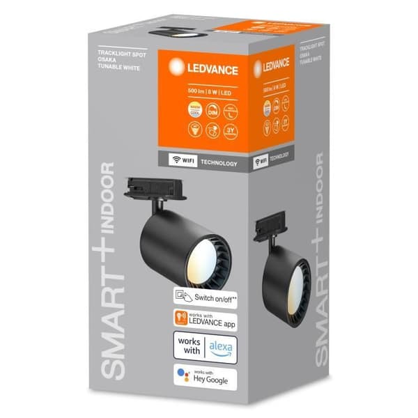 LEDVANCE TRACKLIGHT RAIL elskena 100cm, svart