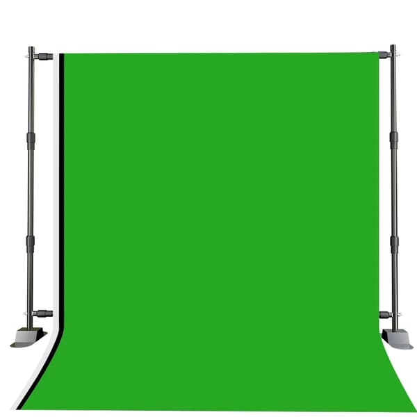 Fotografi Bakgrundsställning, Justerbar Höjd, Flera Färgval,2.4x3M, Med 3 färger Frabic