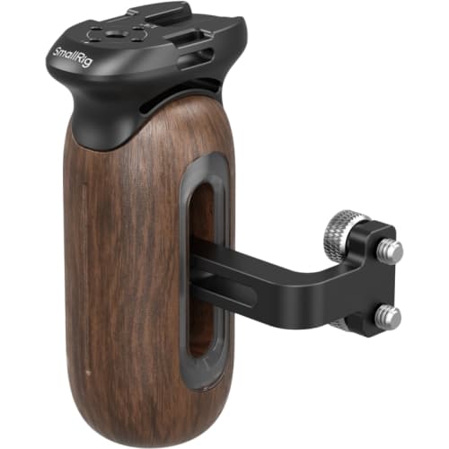 SmallRig 5237 Wooden Side Handle with 1/4"-20 Screw