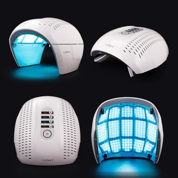 7-färgad PDT-LED-lampa för ljusterapi - ansikts kroppsspa, maskera huden, dra åt föryngring, rynkorborttagare