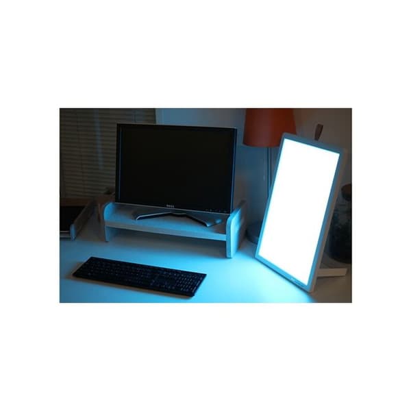 Ljusterapi - DAYVIA - WELLBI - 25 W - 3 ljuspositioner - Vit - 2,7 kg