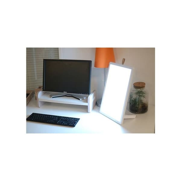 Ljusterapi - DAYVIA - WELLBI - 25 W - 3 ljuspositioner - Vit - 2,7 kg