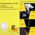 Miniatyrbild 4 av 4: INN Lampa för ljusterapi 10000LUX-39600LUX SAD emotionslampa med 10-stegs dimmerjustering, vikbar