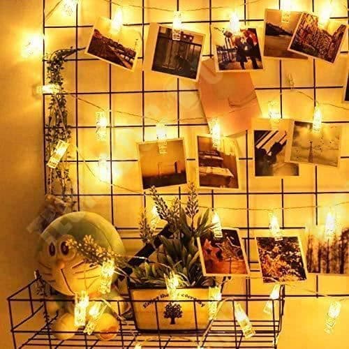 TD® LED-fotoslingor, inredningsljus för rum, jul-, bröllops- och semesterdekorationsslingor