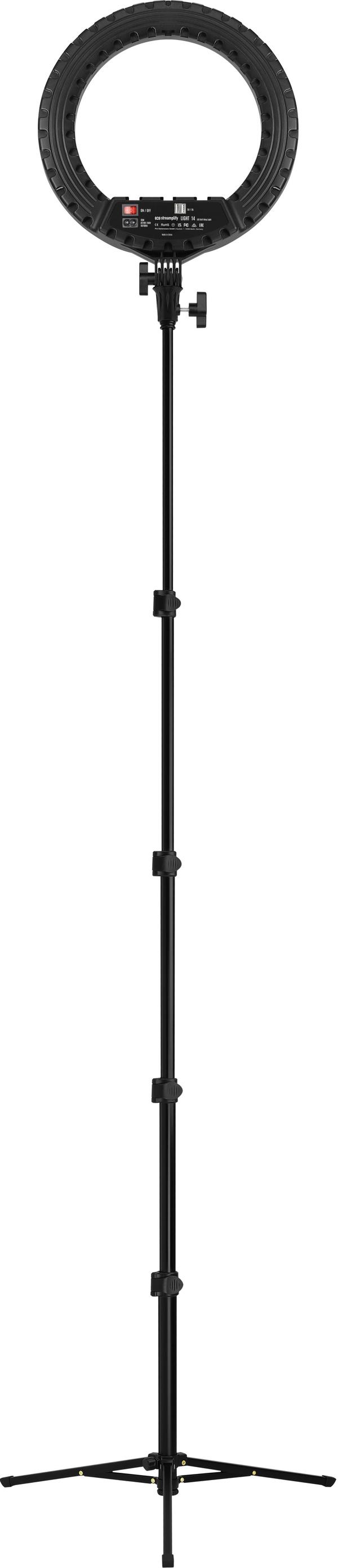 Streamplify LIGHT 14 Ring Light, 35,6cm, 230V - Svart