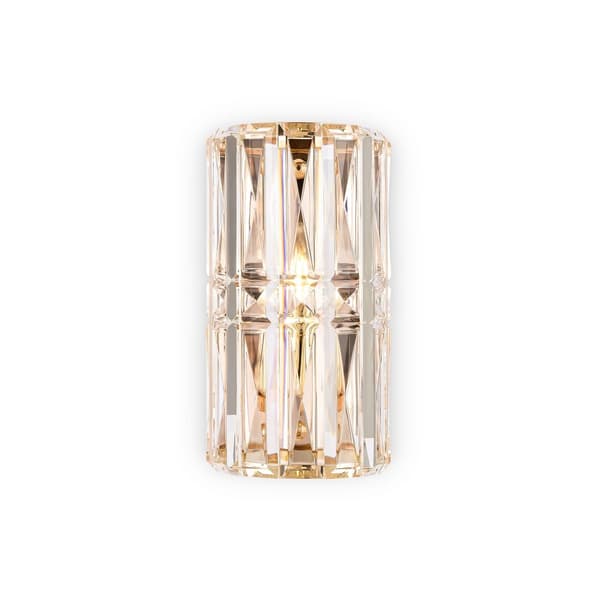 Facett - Vägglampa (sconce) 130x250 mm, 1xE14 60W guld Guld