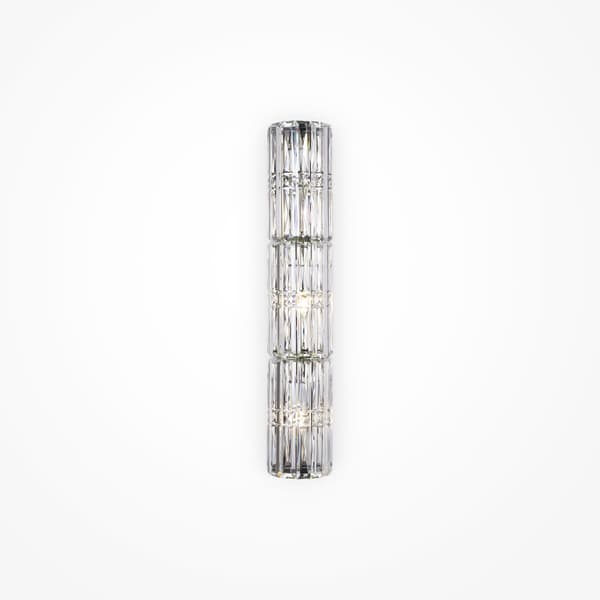 Facett - Vägglampa (sconce) 130x752 mm, 3xE14 60W Krom