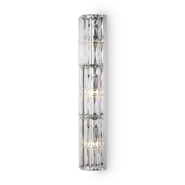Facett - Vägglampa (sconce) 130x752 mm, 3xE14 60W Krom