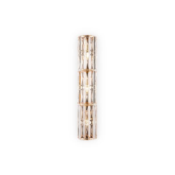 Facett - Vägglampa (sconce) 130x752 mm, 3xE14 60W guld
