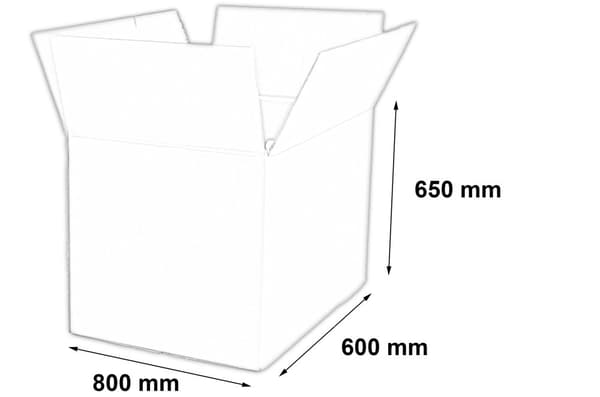 Låda 800x600x650mm 700gBC utvändig