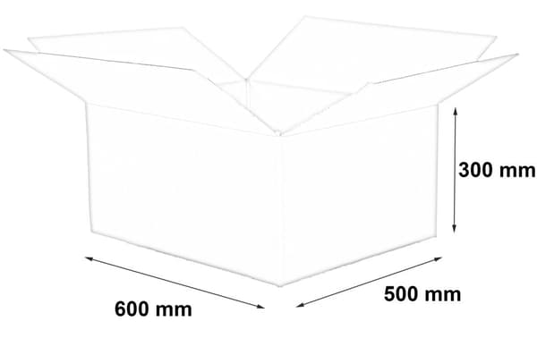 Laatikko 600x500x300mm (XL) 20 kpl