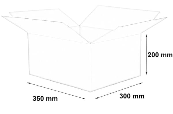 Laatikko 350x300x200mm (M) 20 kpl