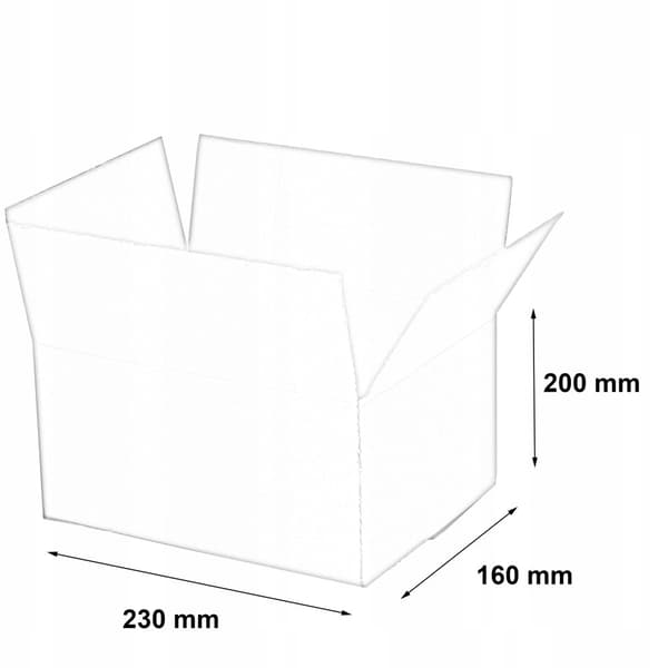 Laatikko 230x160x200mm 20 kpl