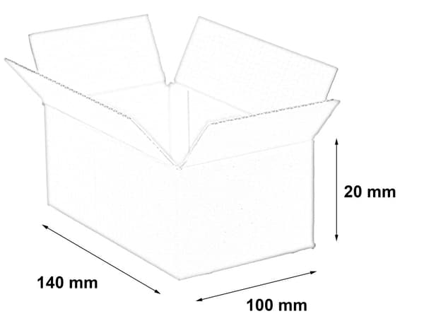 Laatikko 140x100x20mm 20 kpl