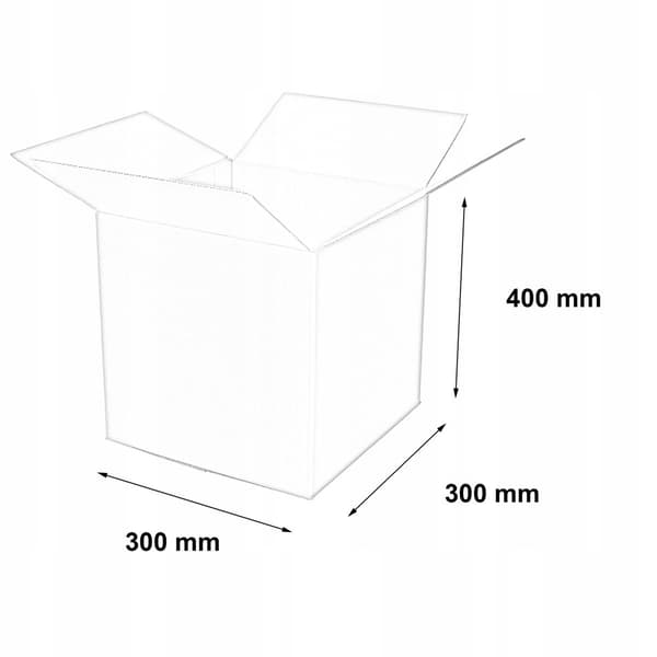 Æske 300x300x400mm 480gC 10 stk