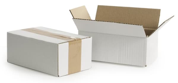 Æske 200x120x80mm (hvid) 100 stk