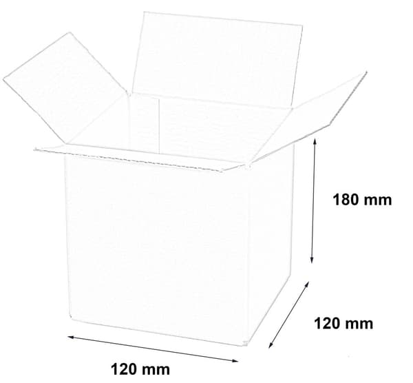 Laatikko 120x120x180mm 50 kpl