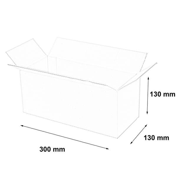 Laatikko 300x130x130mm 100 kpl