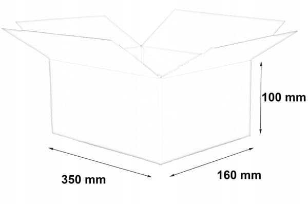 Laatikko 350x160x100mm 50 kpl